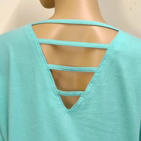 Victoria's Secret Pink Medium oversized teall cropped Top - Picture 6 of 9